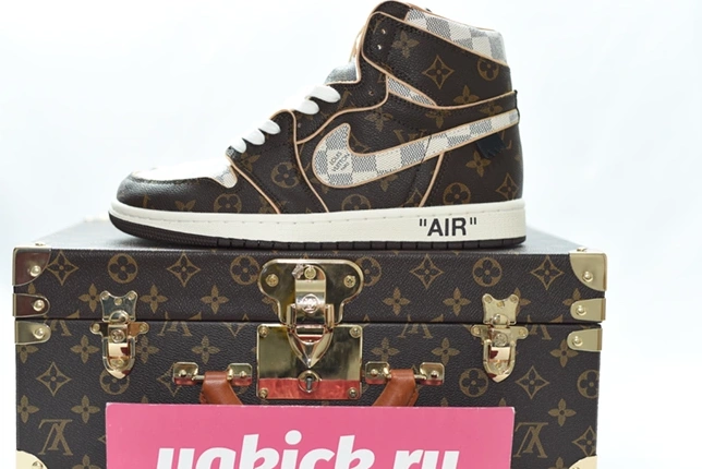 high x top Durable Air Jordan 1 107 OFF-WHITE 5424 1110